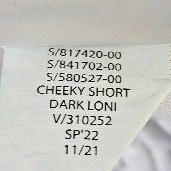 GAP Women's Cheeky Cut Off Denim Shorts Sz 25 High Rise Boho Stretch Cotton Blue - Picture 9 of 10